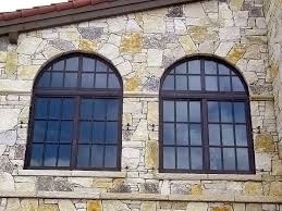 Арочные алюминиевые окна